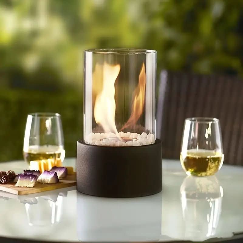 CosyFlame - Modern table fireplace with real flames & smokeless bioethanol firing 7