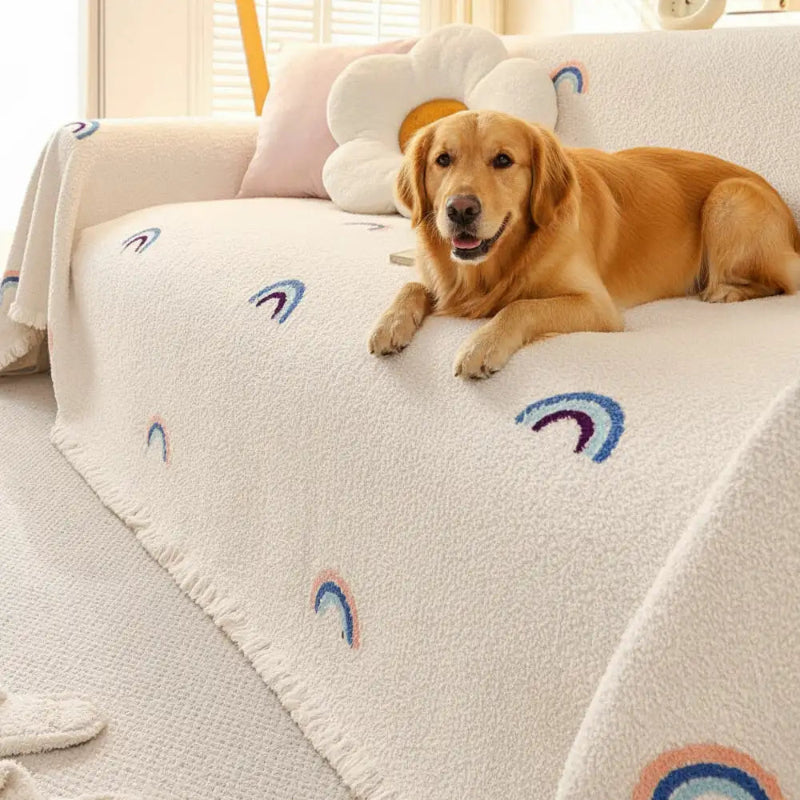 Cozy Plush Sofa Blanket - Ultra-Soft Christmas Tree Design for Holiday Comfort 2