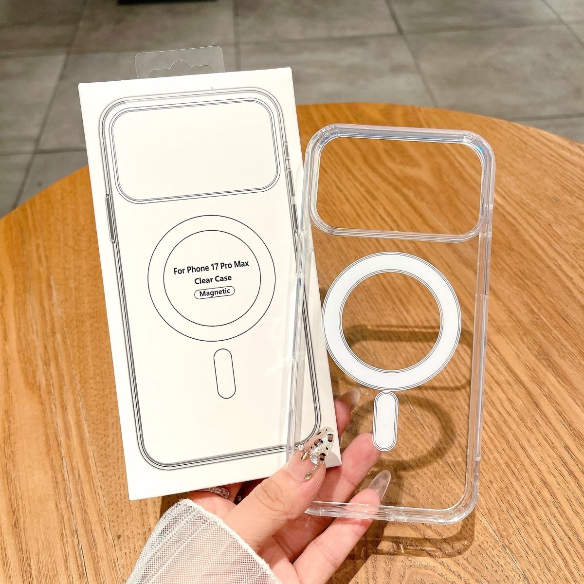 CrystalMag – Clear MagSafe Compatible Case for iPhone 11-17 Series 0