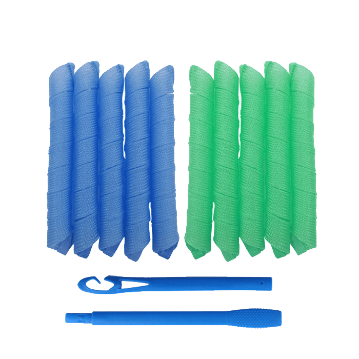 CURLIQUE – DIY Spiral Hair Curlers for Effortless, Heat-Free Curls