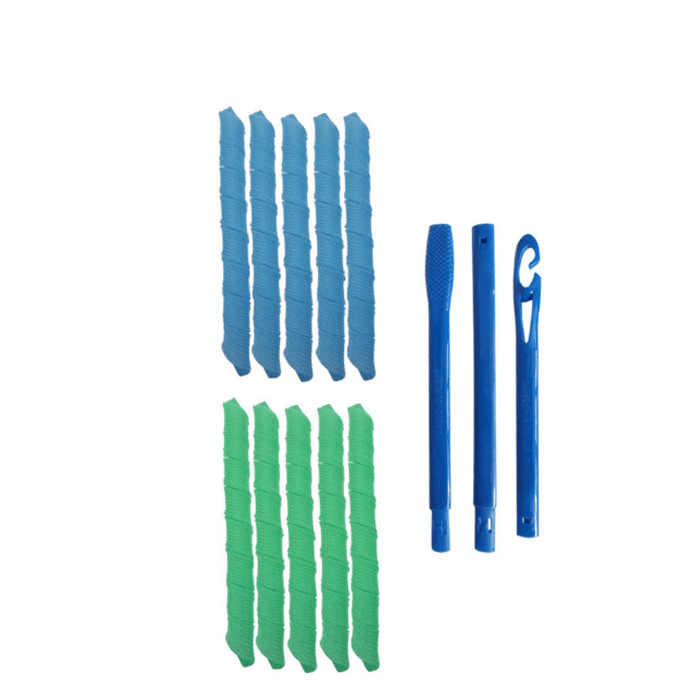CURLIQUE – DIY Spiral Hair Curlers for Effortless, Heat-Free Curls