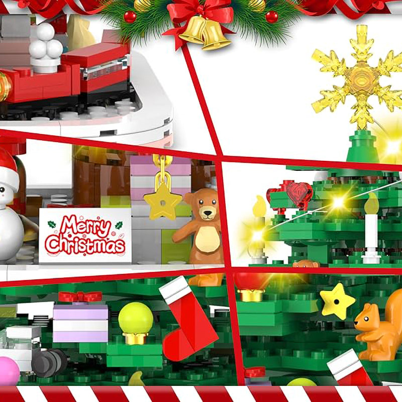 DIY Christmas Tree Advent Calendar - 1102-Piece Christmas Countdown Kit for Family Fun 3