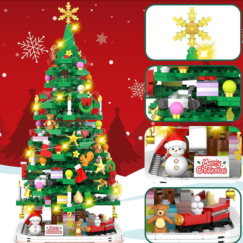 DIY Christmas Tree Advent Calendar - 1102-Piece Christmas Countdown Kit for Family Fun 4