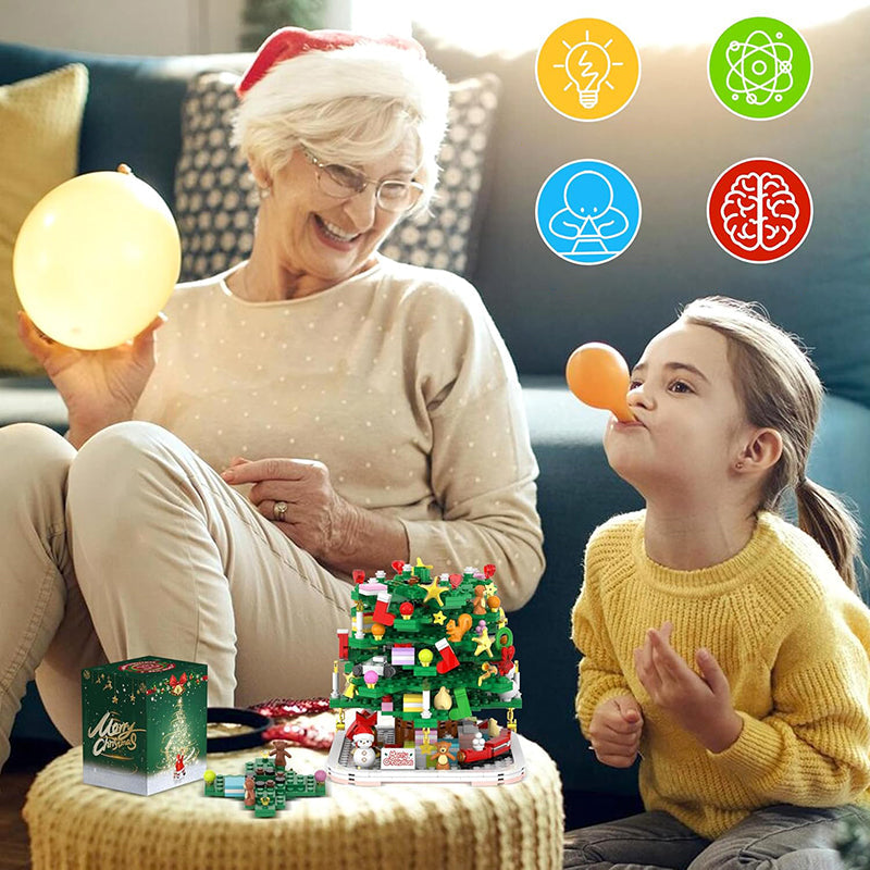 DIY Christmas Tree Advent Calendar - 1102-Piece Christmas Countdown Kit for Family Fun 8