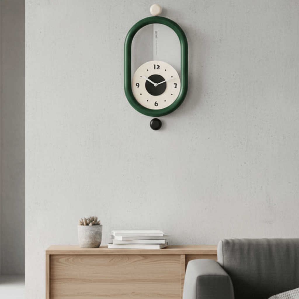CHRONOGLIDE- Sleek 3d wall clock with silent sweep