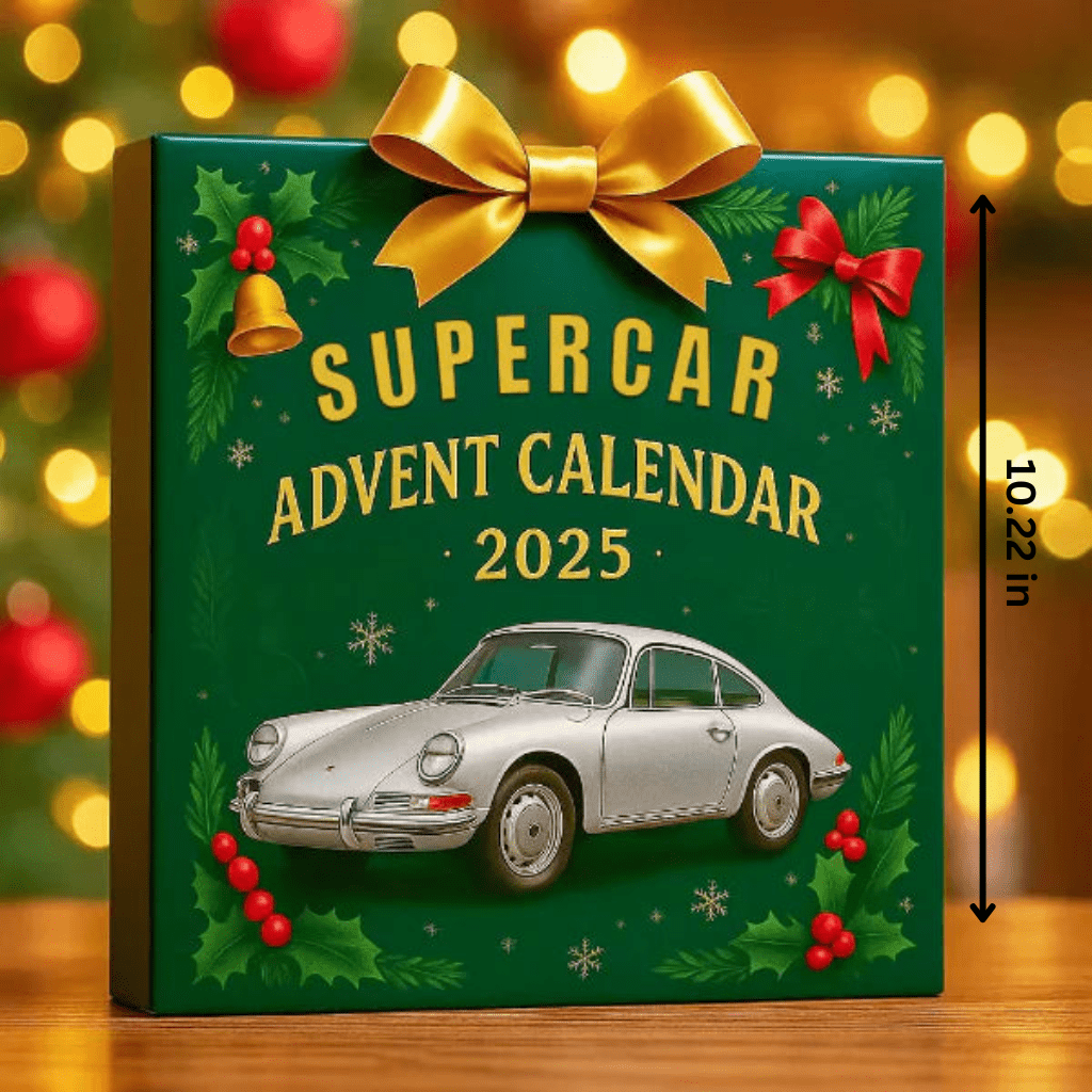 RACERXMAS – Limited Edition 2025 Super Sports Car Advent Calendar for Collectors