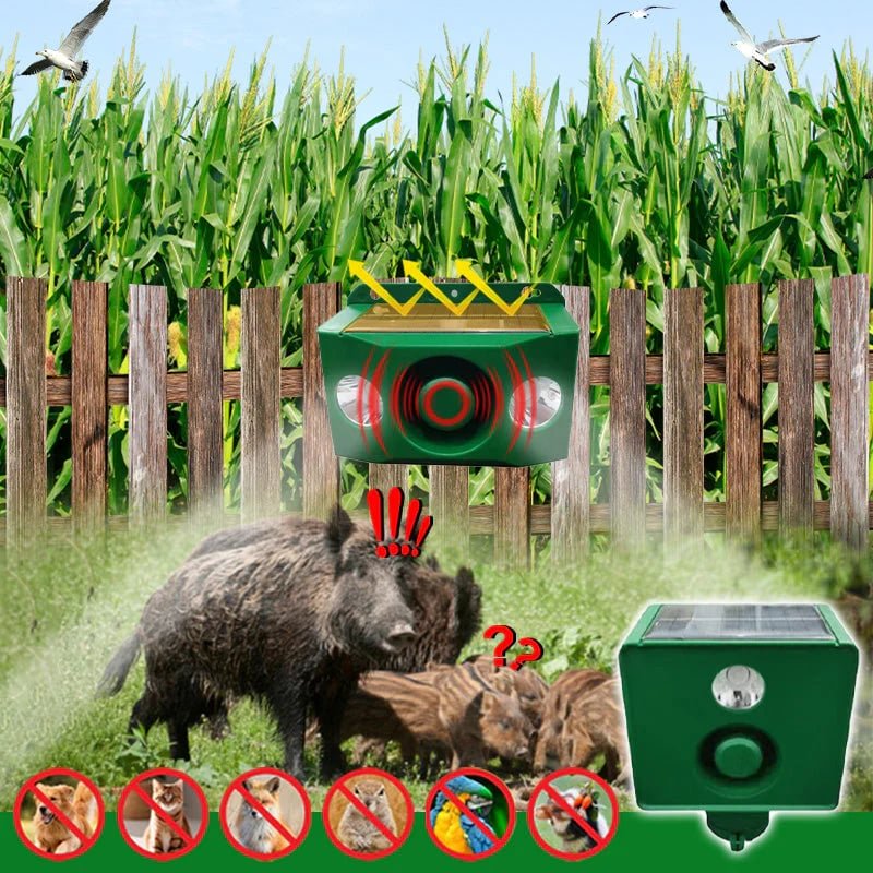 DUALGUARD – High Volume Solar Warning Lights to Deter Predators (Buy 1 Get 1 Free) 0