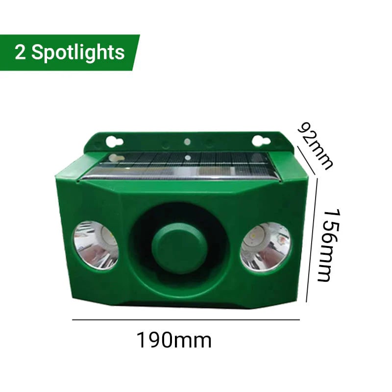 DUALGUARD – High Volume Solar Warning Lights to Deter Predators (Buy 1 Get 1 Free) 3