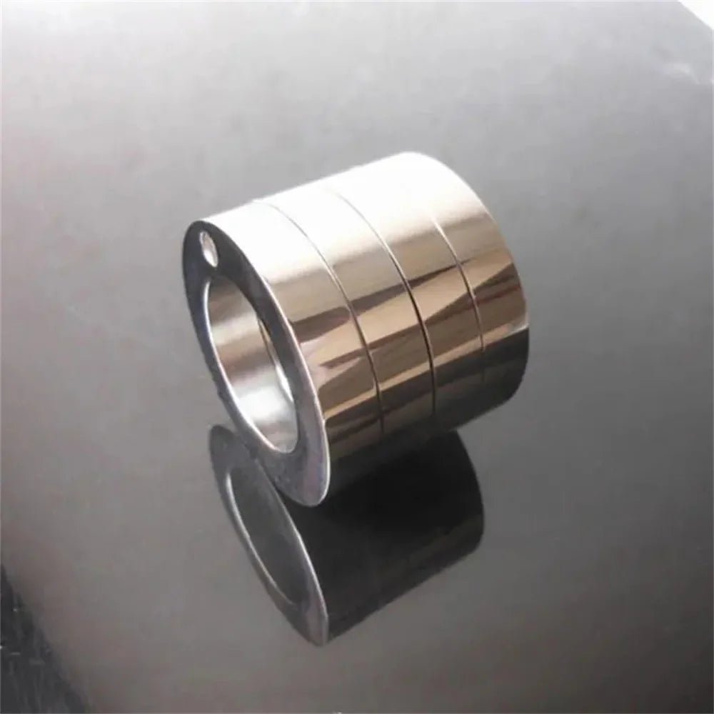 DefendRing Tactical Foldable Ring | Stainless Steel Self-Defense Ring | Rotatable Design | Stylish Protection Accessory 4