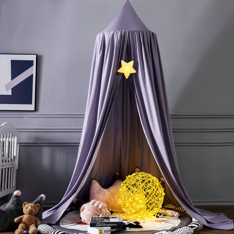 Dreamveil - Hanging Bed Canopy for Children's Rooms, Soft Polyester Design 10