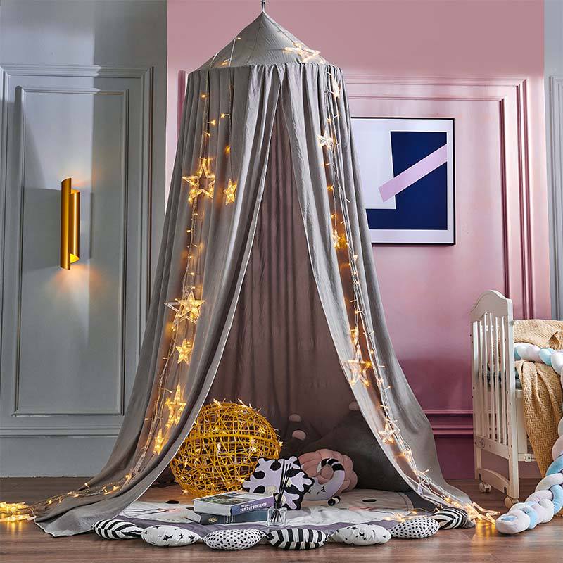 Dreamveil - Hanging Bed Canopy for Children's Rooms, Soft Polyester Design 18