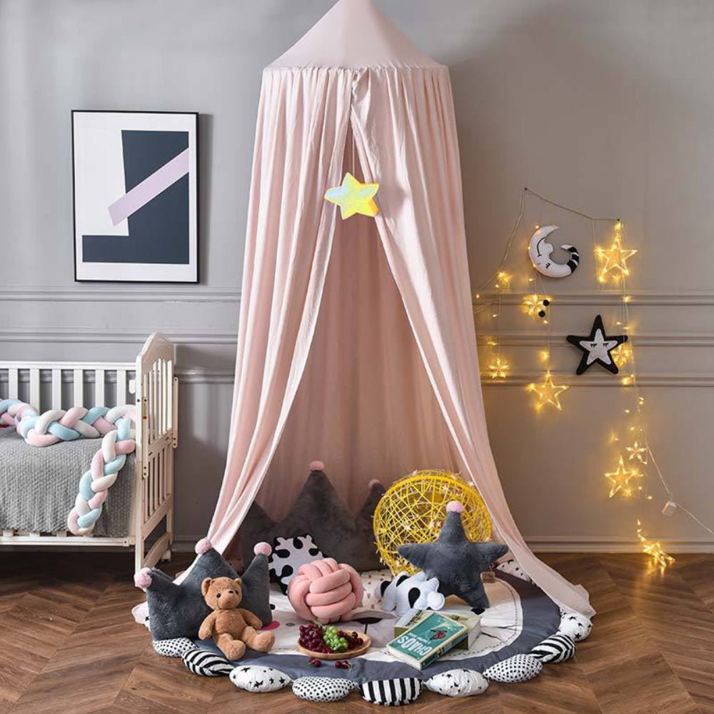 Dreamveil - Hanging Bed Canopy for Children's Rooms, Soft Polyester Design 4