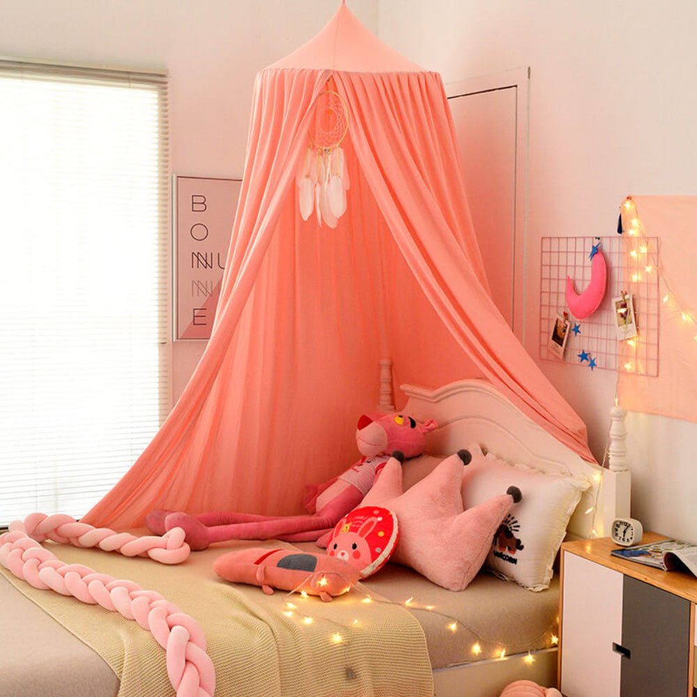 Dreamveil - Hanging Bed Canopy for Children's Rooms, Soft Polyester Design 6