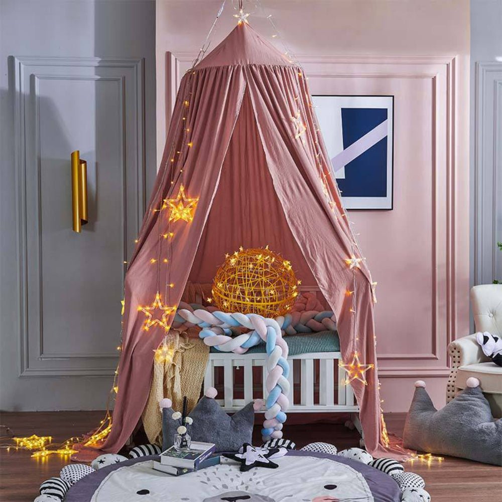 Dreamveil - Hanging Bed Canopy for Children's Rooms, Soft Polyester Design 8