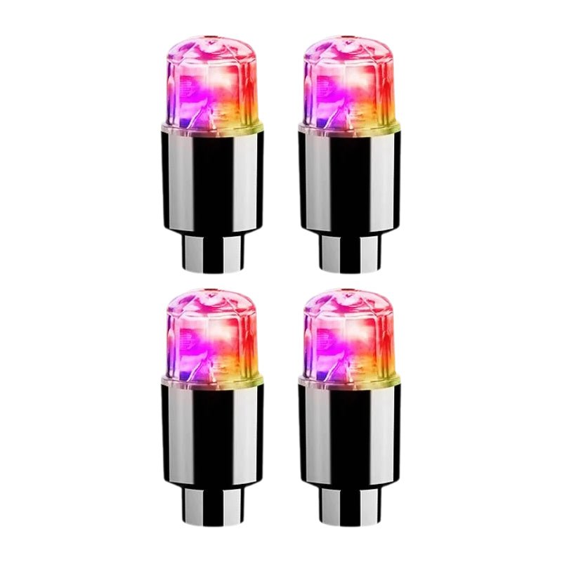 Dynamic LED Tire Valve Caps - Waterproof & Automatic Nighttime Visibility 10
