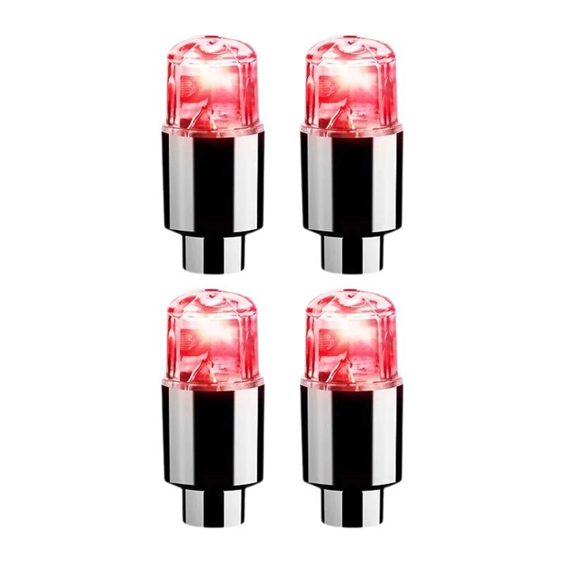 Dynamic LED Tire Valve Caps - Waterproof & Automatic Nighttime Visibility 14