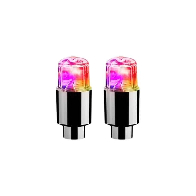 Dynamic LED Tire Valve Caps - Waterproof & Automatic Nighttime Visibility 15