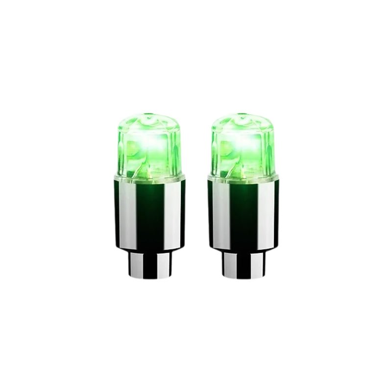 Dynamic LED Tire Valve Caps - Waterproof & Automatic Nighttime Visibility 9