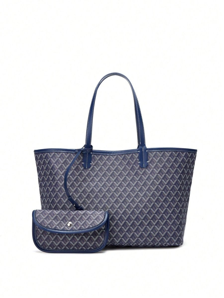 EASYTOTE – Casual PVC Shoulder Tote Bag for Women & Students 2