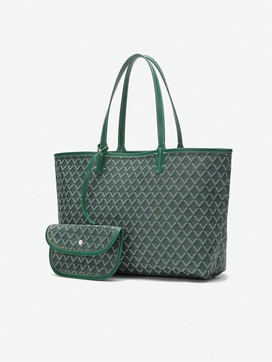 EASYTOTE – Casual PVC Shoulder Tote Bag for Women & Students 3