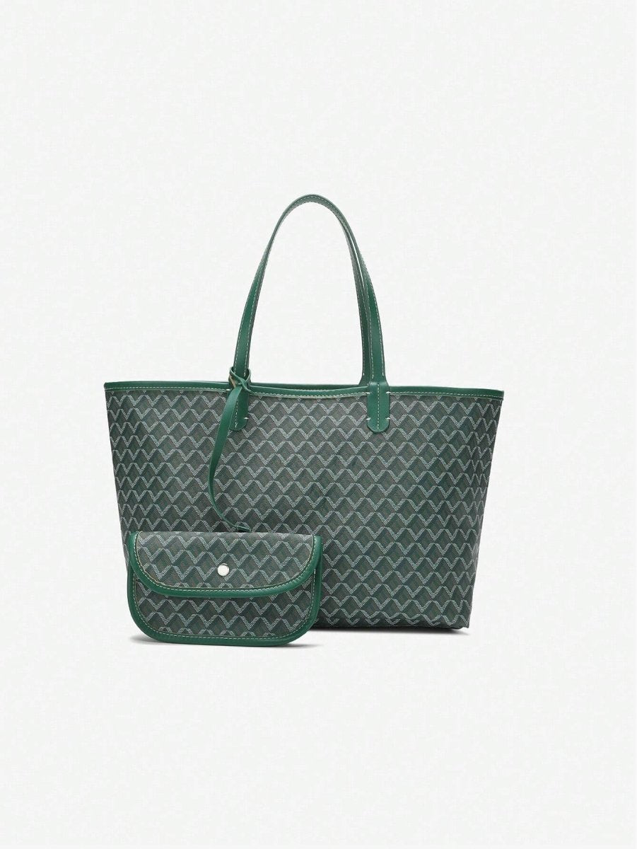 EASYTOTE – Casual PVC Shoulder Tote Bag for Women & Students 8