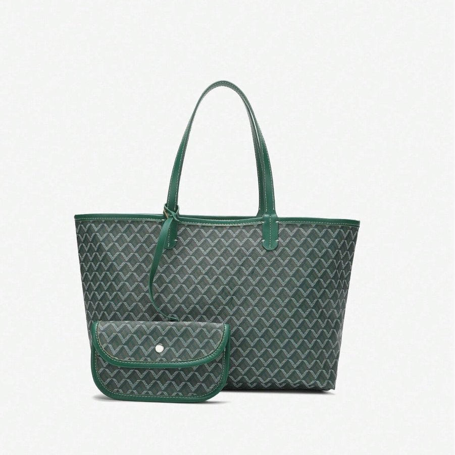 EASYTOTE – Casual PVC Shoulder Tote Bag for Women & Students 8