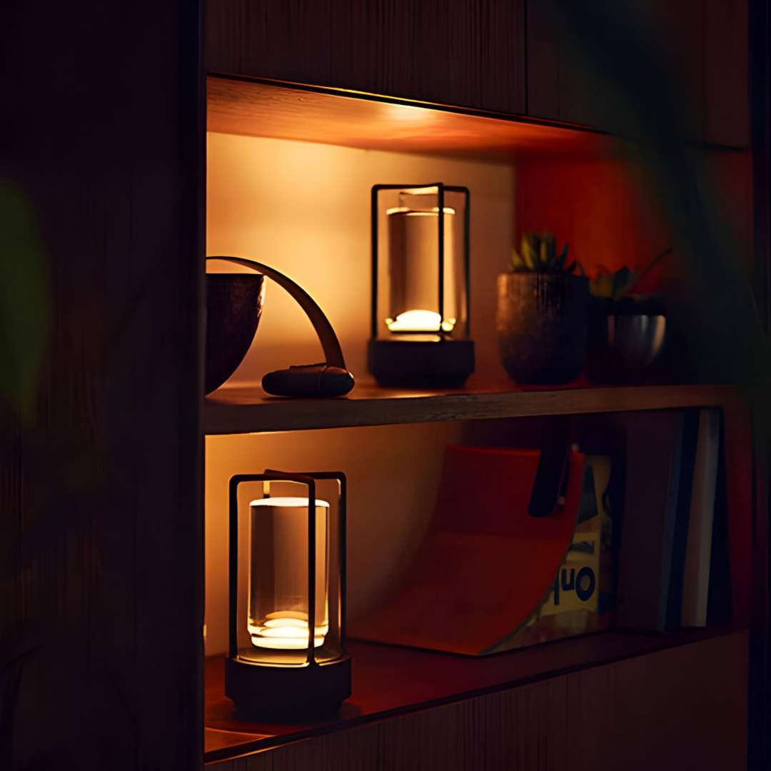 ElegantLight Portable Waterproof Table Lamp with Dimmable Settings, 10-Hour Battery 2