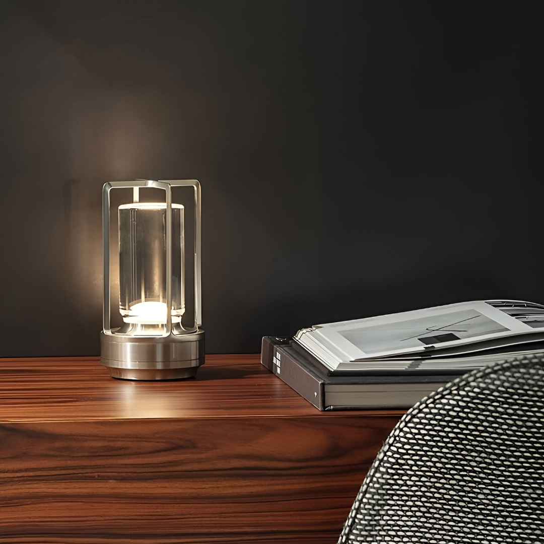 ElegantLight Portable Waterproof Table Lamp with Dimmable Settings, 10-Hour Battery 8