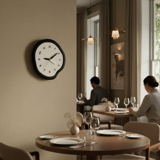 Elegant Abstract Wall Clock - Silent Movement & Modern Acrylic Design 2