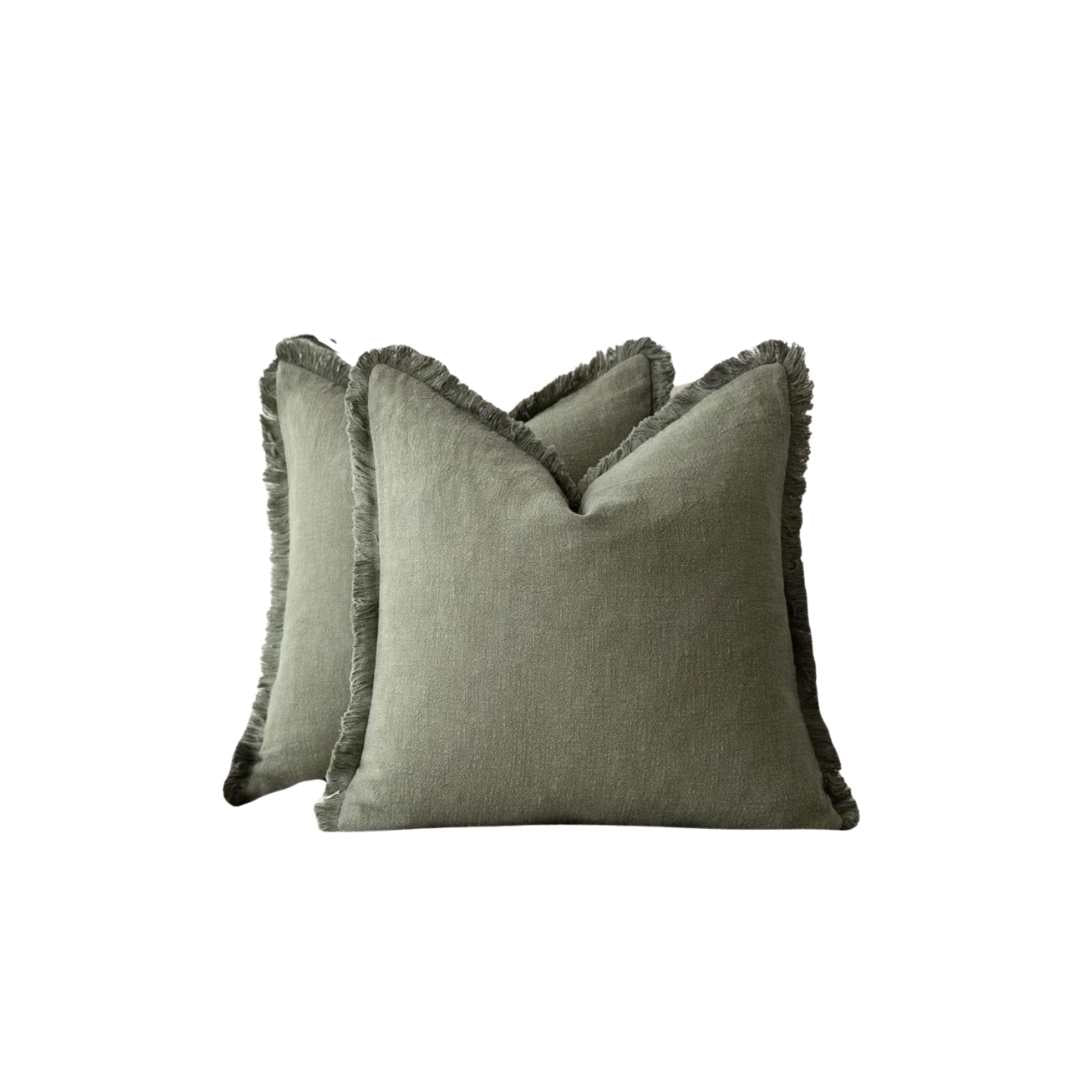 Elegant Cotton and Linen Decorative Covers - Stylish Cushion Cases in Multiple Colors 1