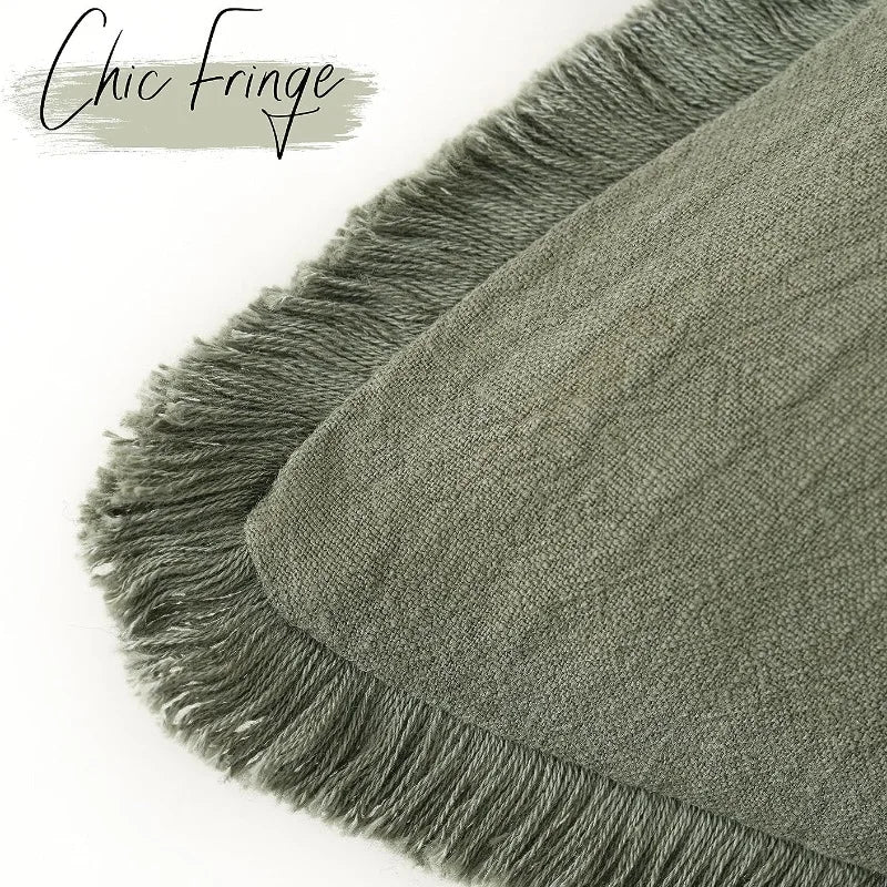 Elegant Cotton and Linen Decorative Covers - Stylish Cushion Cases in Multiple Colors 5
