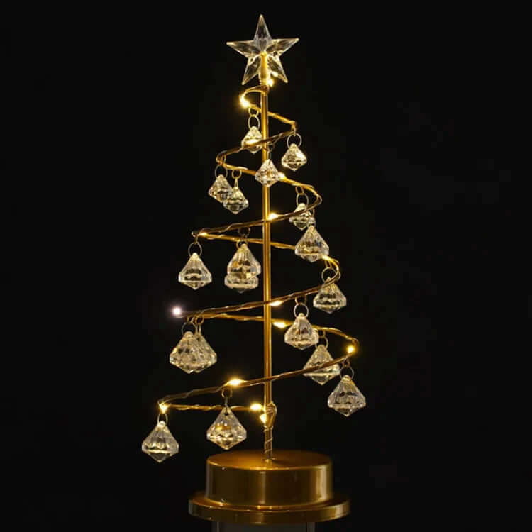 Elegant LED Christmas Tree - Warm Light Decorative Christmas Decor for Holiday Ambiance 2