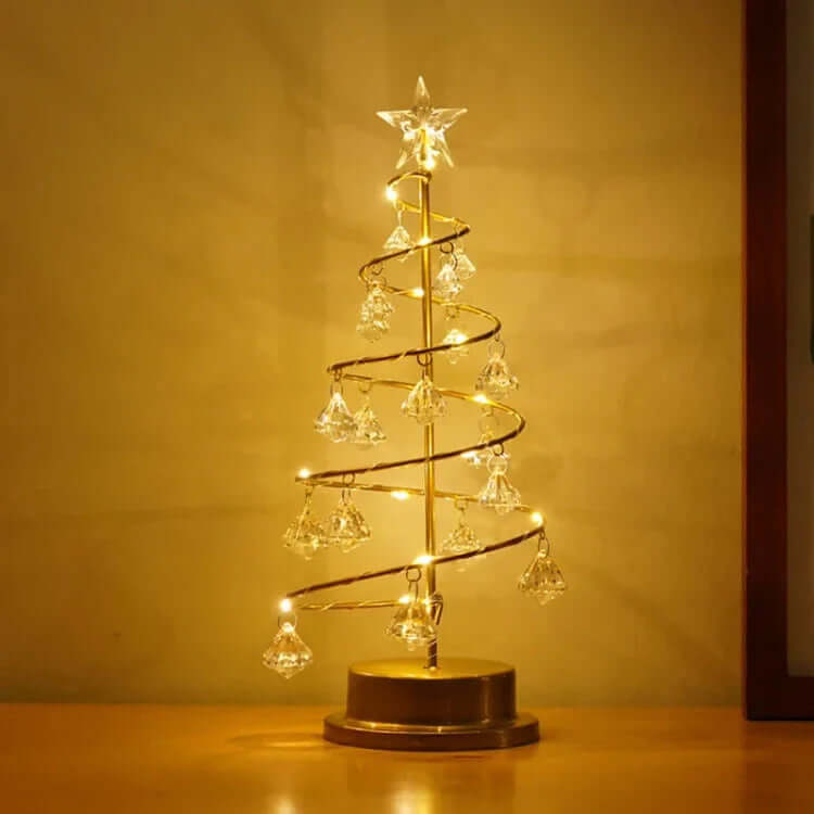 Elegant LED Christmas Tree - Warm Light Decorative Christmas Decor for Holiday Ambiance 4