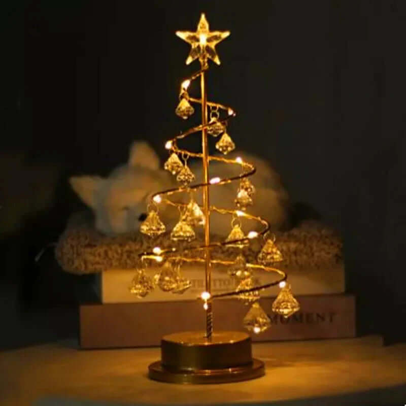Elegant LED Christmas Tree - Warm Light Decorative Christmas Decor for Holiday Ambiance 6
