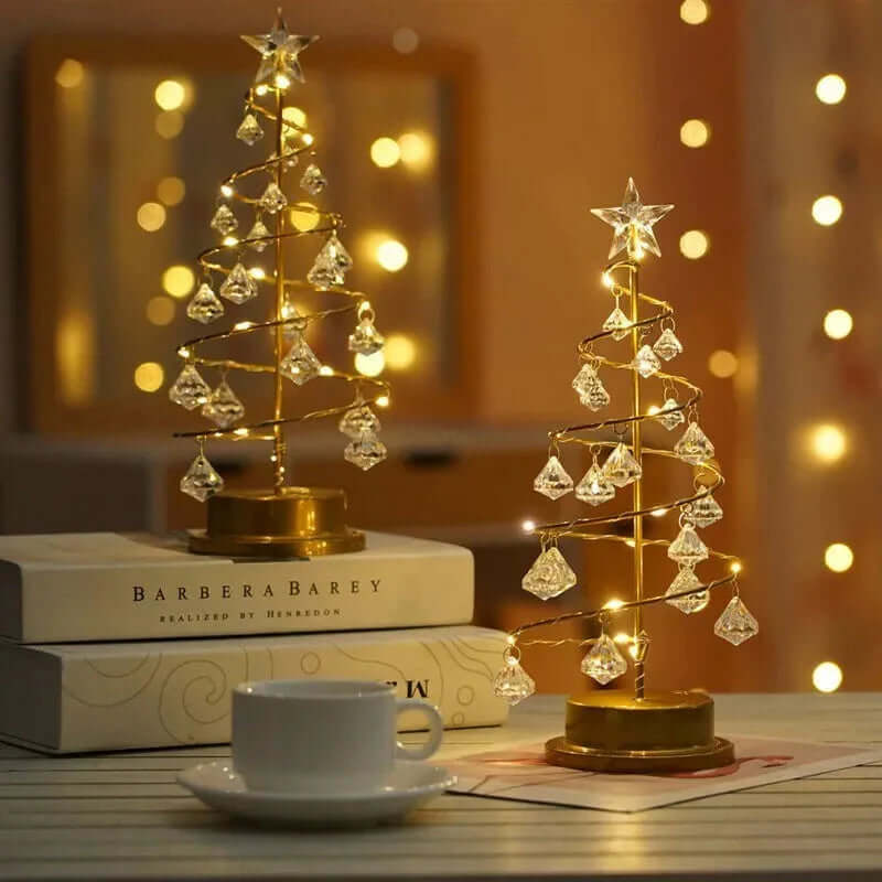 Elegant LED Christmas Tree - Warm Light Decorative Christmas Decor for Holiday Ambiance 7