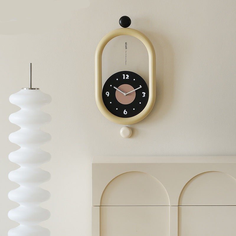 Elegant Long Wall Clock - 3D Design with Silent Movement & Easy Installation 3