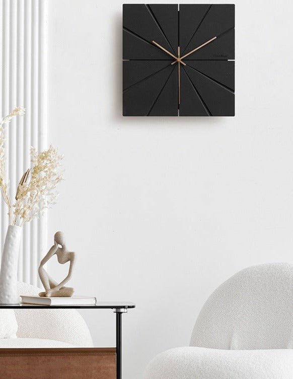 Elegant Minimalist Wall Clock - Silent Sweep Movement, Eco-Friendly Design 1