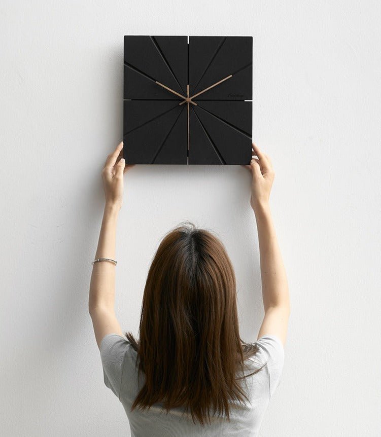 Elegant Minimalist Wall Clock - Silent Sweep Movement, Eco-Friendly Design 2