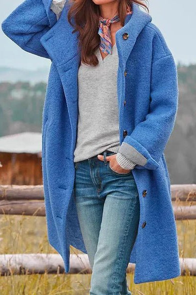 WINTERLYN – Thick Women’s Winter Coat with Regular Fit and Soft Hoodie