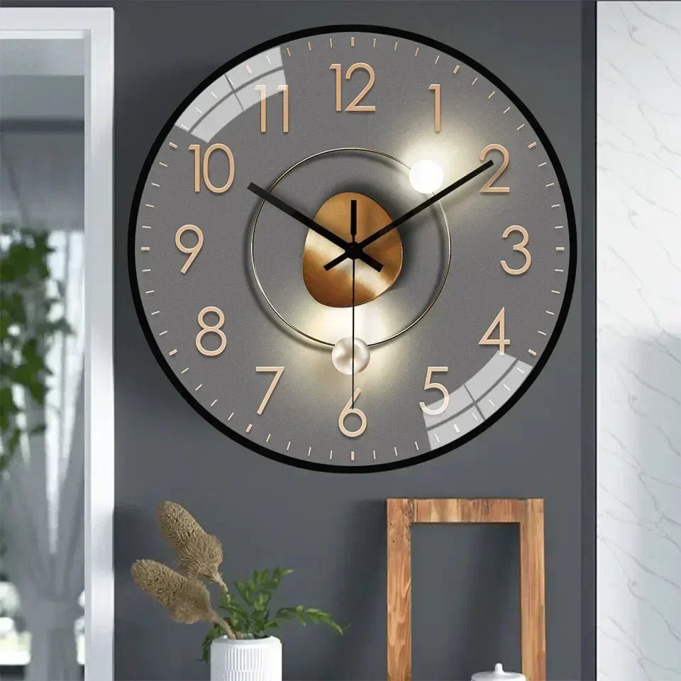 Elegant Wall Clock - Quiet Mechanism & Classic Design for Homes and Offices 3