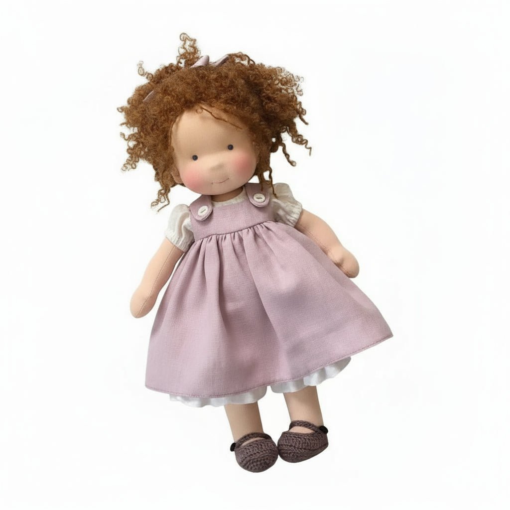 Elora – Handmade Waldorf Doll Made of Cotton for Creative Play 37