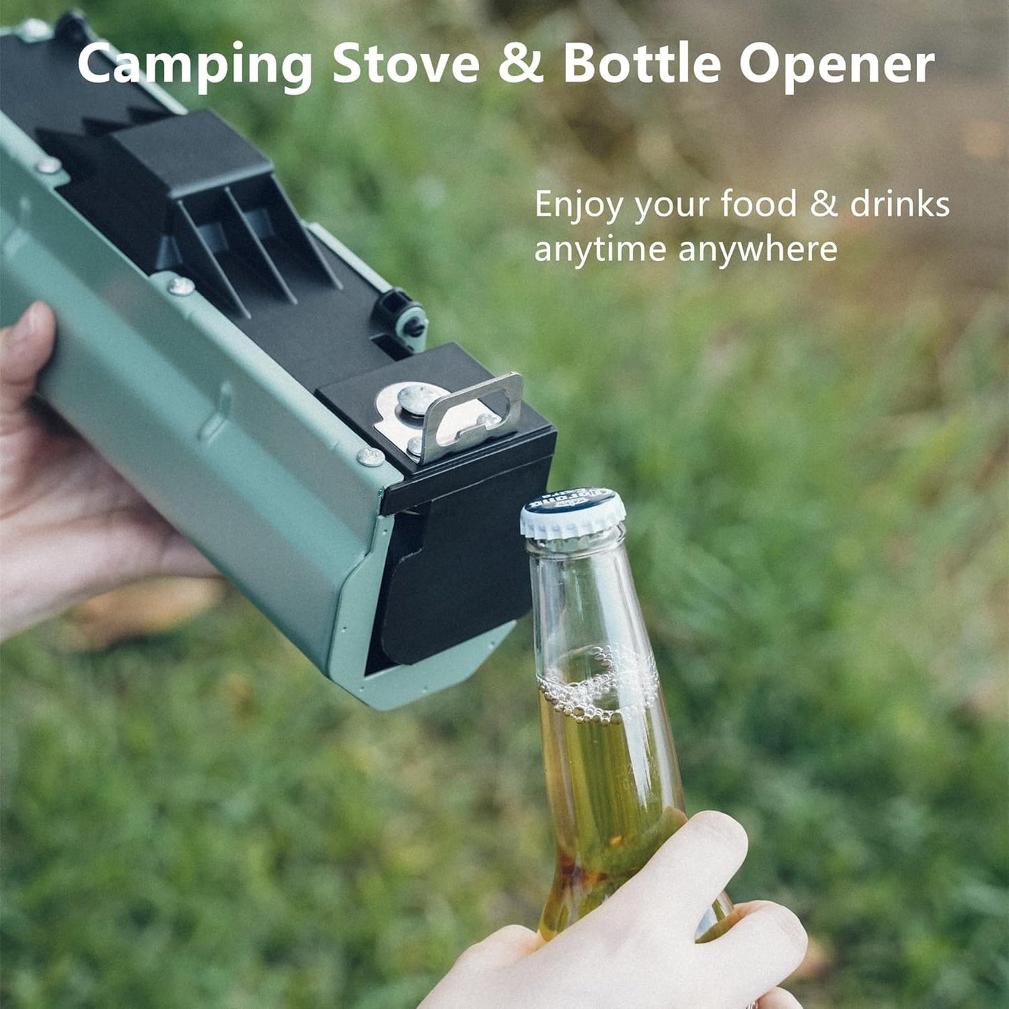 FLAMECAMP – Portable Butane Camping Stove with Storage Bag & Gas Bottle 2