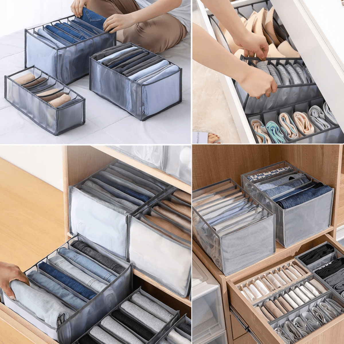 FOLDSPACE – Closet Organizer Set for Neat and Wrinkle-Free Storage 3