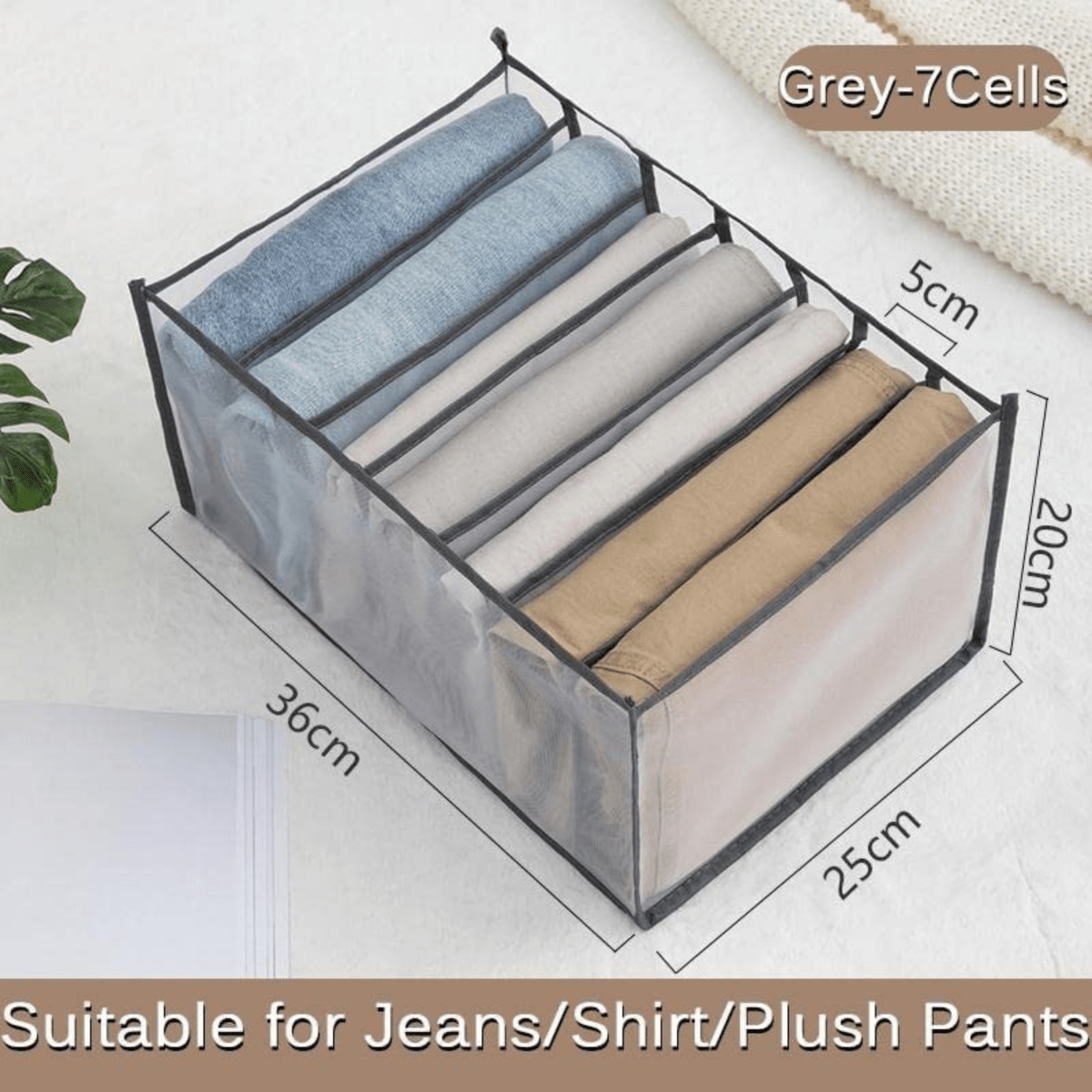 FOLDSPACE – Closet Organizer Set for Neat and Wrinkle-Free Storage 7