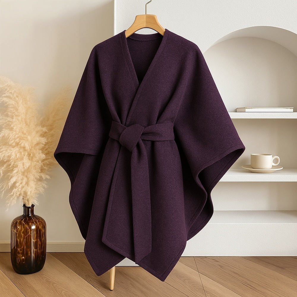 FROSTVEIL Shawl Coat – Chic Protective Layer with Elegant Drape 10
