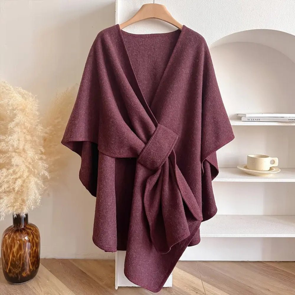 FROSTVEIL Shawl Coat – Chic Protective Layer with Elegant Drape 2