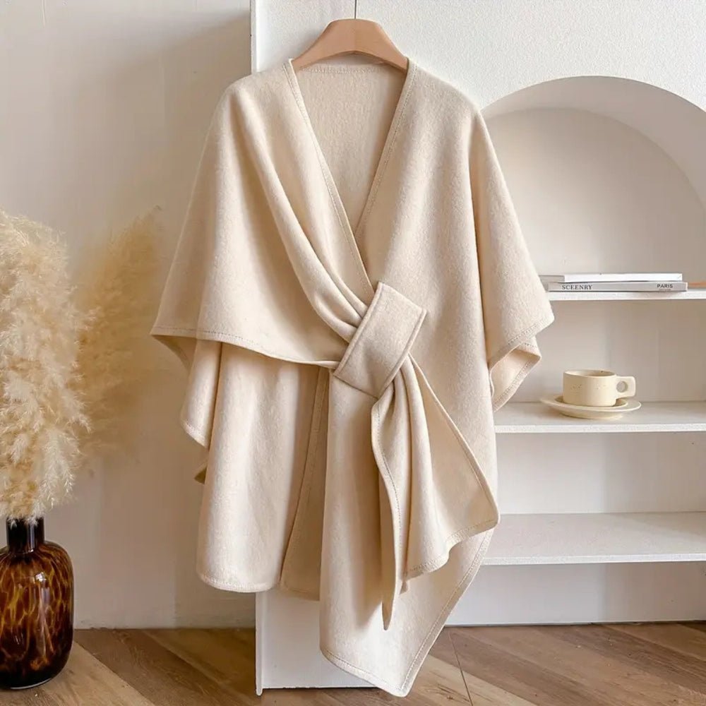 FROSTVEIL Shawl Coat – Chic Protective Layer with Elegant Drape 4