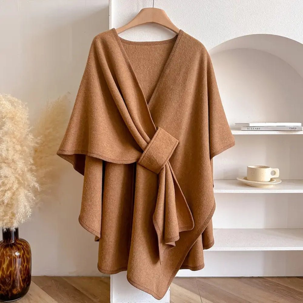 FROSTVEIL Shawl Coat – Chic Protective Layer with Elegant Drape 5