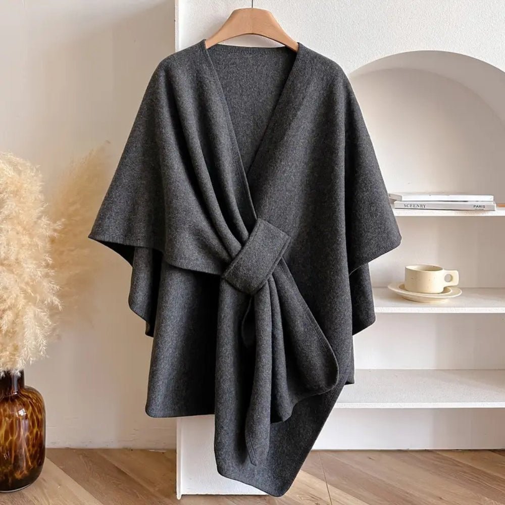 FROSTVEIL Shawl Coat – Chic Protective Layer with Elegant Drape 7