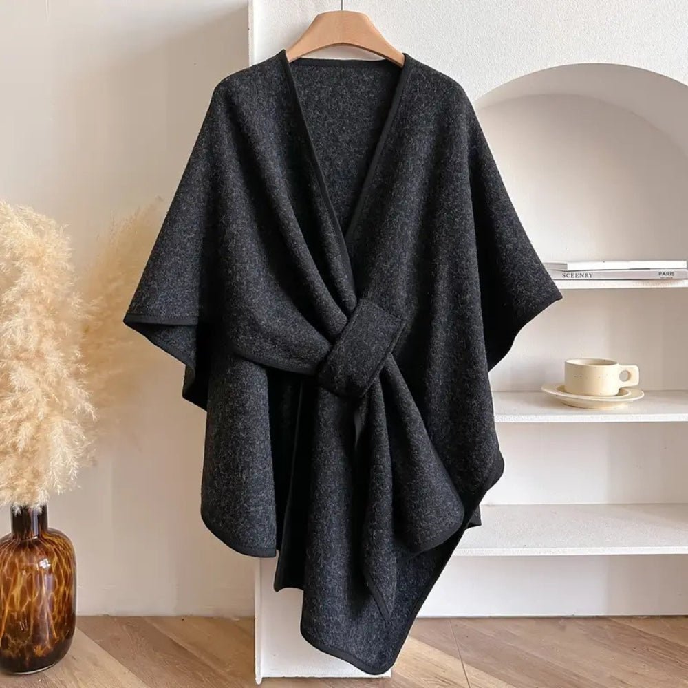 FROSTVEIL Shawl Coat – Chic Protective Layer with Elegant Drape 8